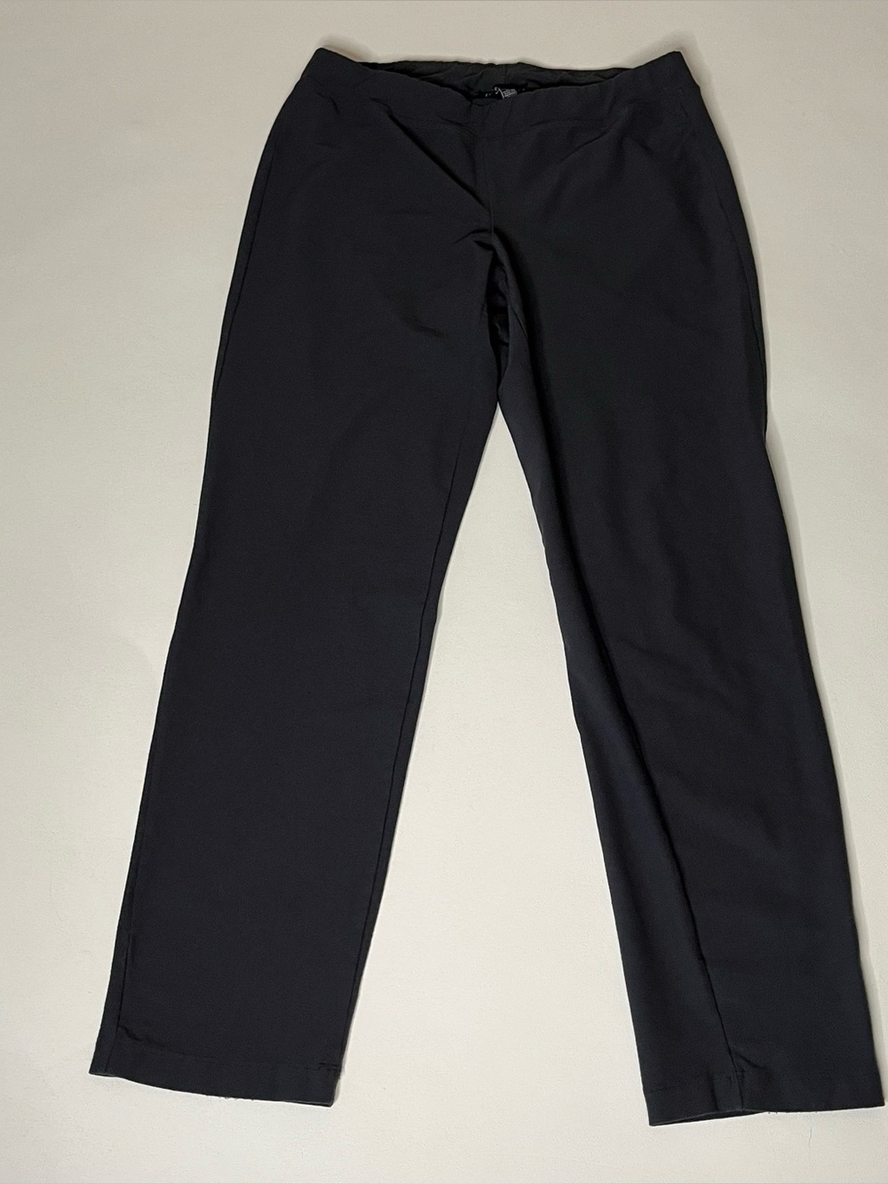 Eileen Fisher Gray Crepe Pull On Slim Ankle Pants Size XS